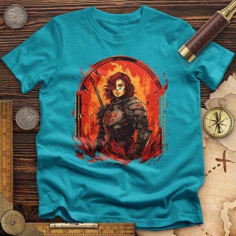 Joan of Ark on Fire T-Shirt