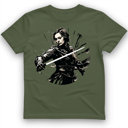 Joan of Ark T-Shirt Military Green / S
