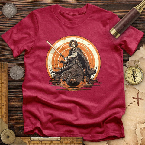 Joan of Ark Wars High Quality Tee Heather Red / S