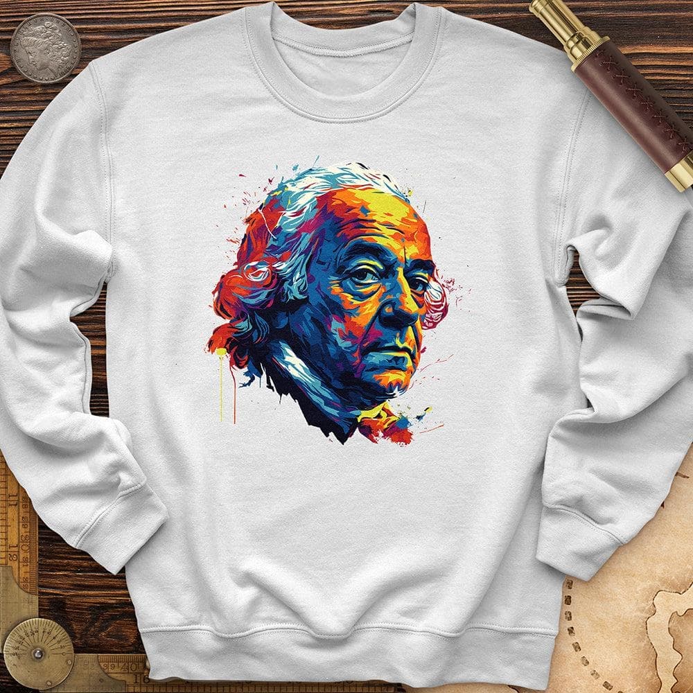 John Adams Crewneck White / S