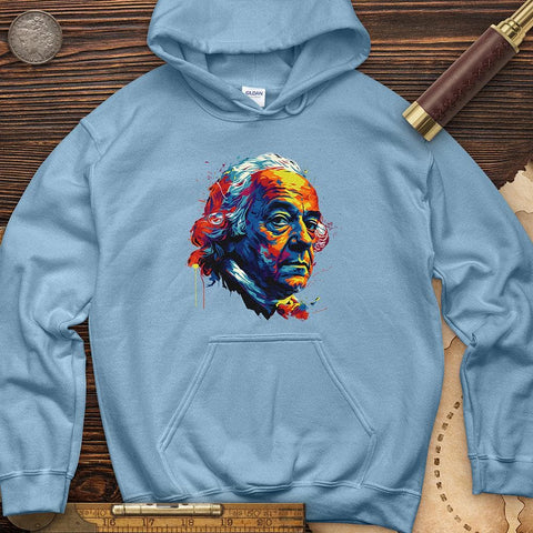 John Adams Hoodie Light Blue / S