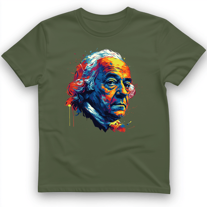 John Adams T-Shirt Military Green / S