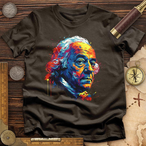 John Adams T-Shirt Dark Chocolate / S
