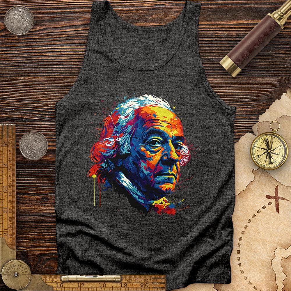 John Adams Tank Charcoal Black TriBlend / XS