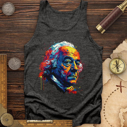 John Adams Tank Charcoal Black TriBlend / XS