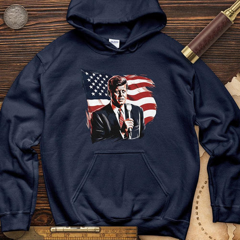 John F. Kennedy Hoodie Navy / S