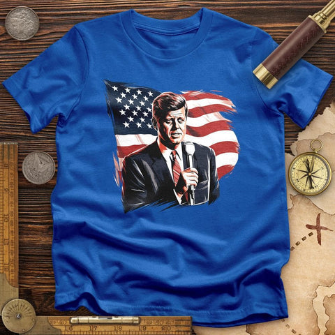 John F. Kennedy T-Shirt Royal / S