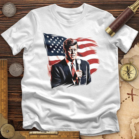 John F. Kennedy T-Shirt White / S