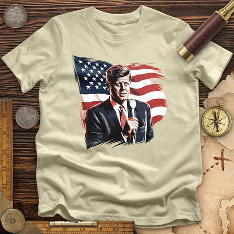 John F. Kennedy T-Shirt Natural / S