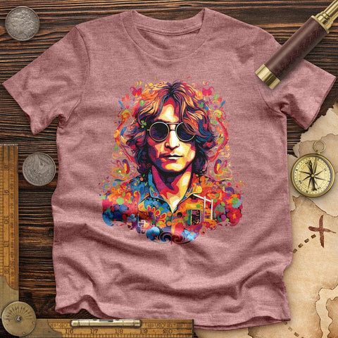 John Lennon High Quality Tee Heather Olive / S