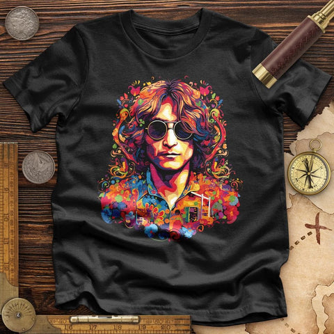 John Lennon High Quality Tee Black / S