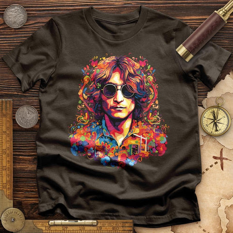 John Lennon T-Shirt Dark Chocolate / S