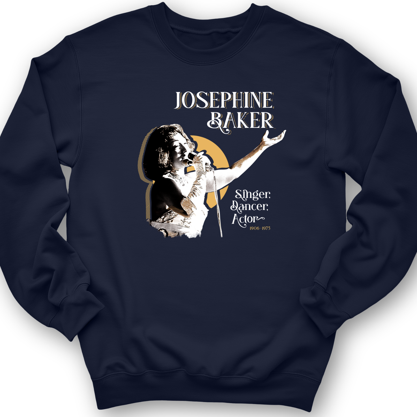 Josephine Baker Crewneck Navy / S