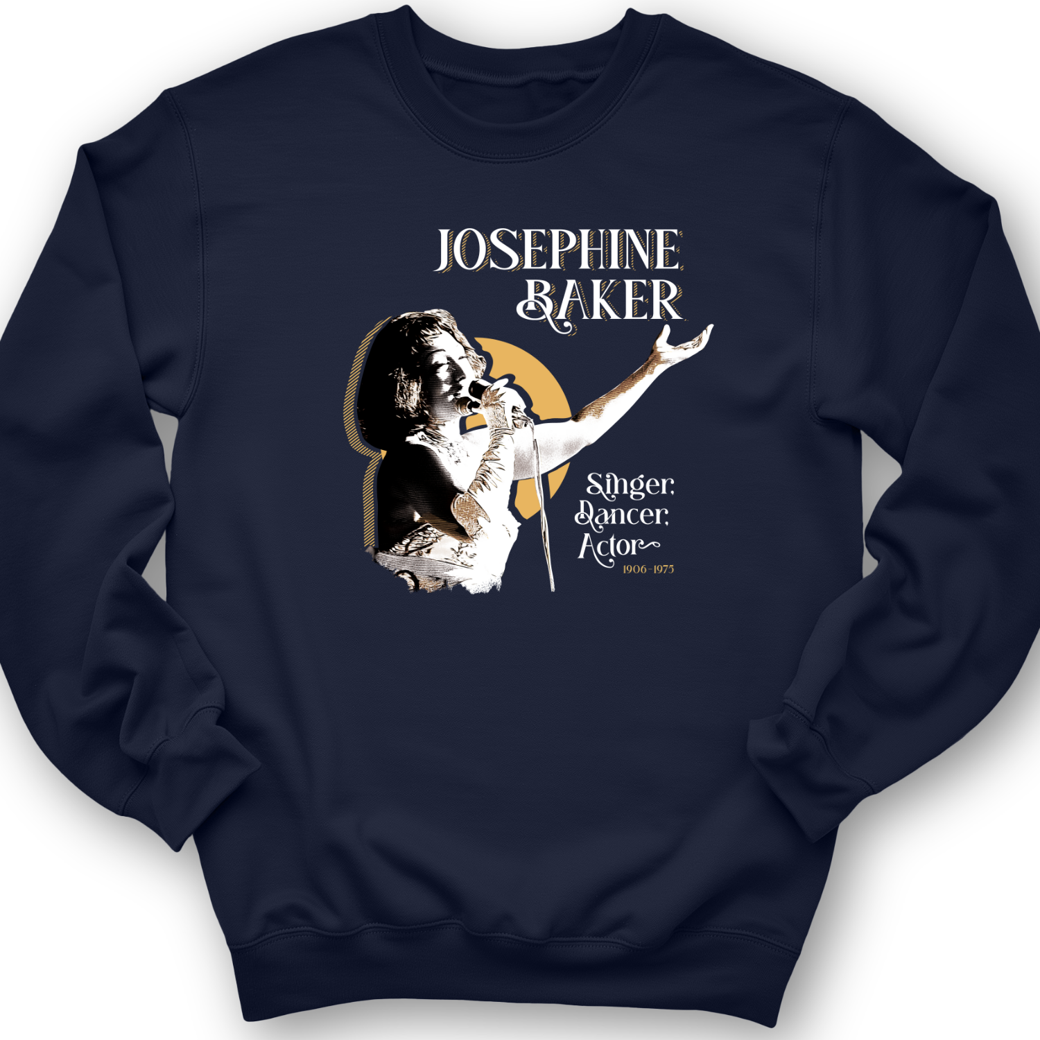 Josephine Baker Crewneck Navy / S