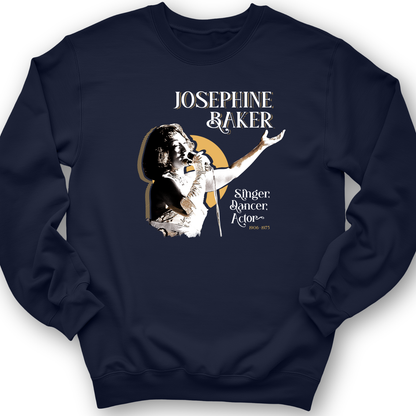 Josephine Baker Crewneck Navy / S