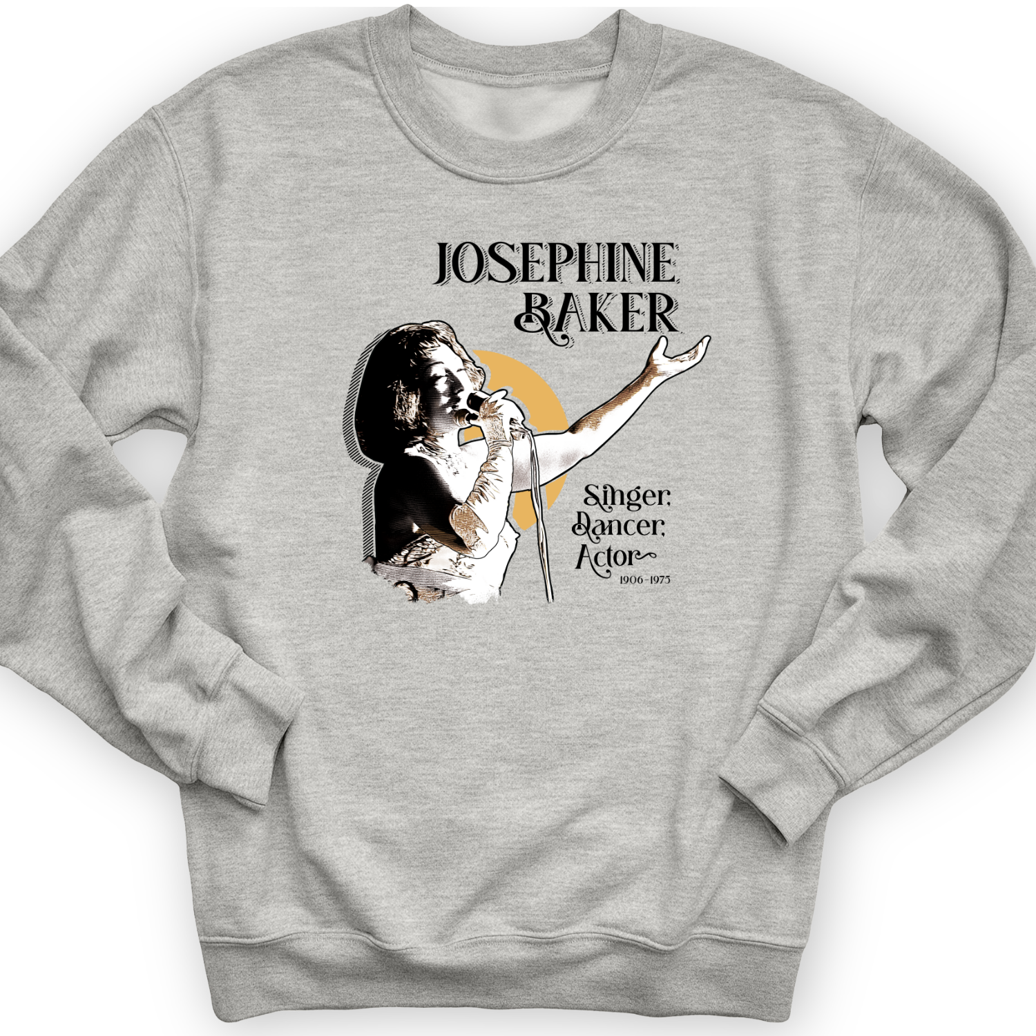 Josephine Baker Crewneck Sport Grey / S