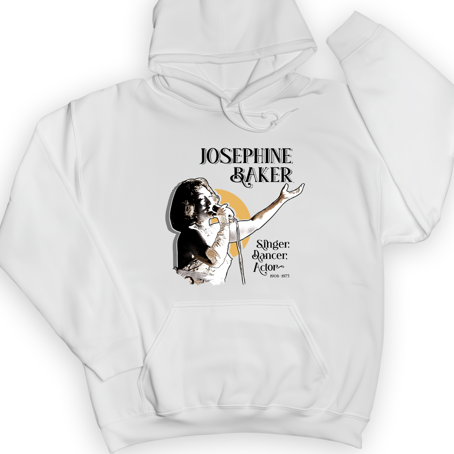 Josephine Baker Hoodie White / S