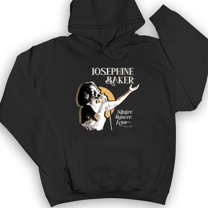 Josephine Baker Hoodie Black / S