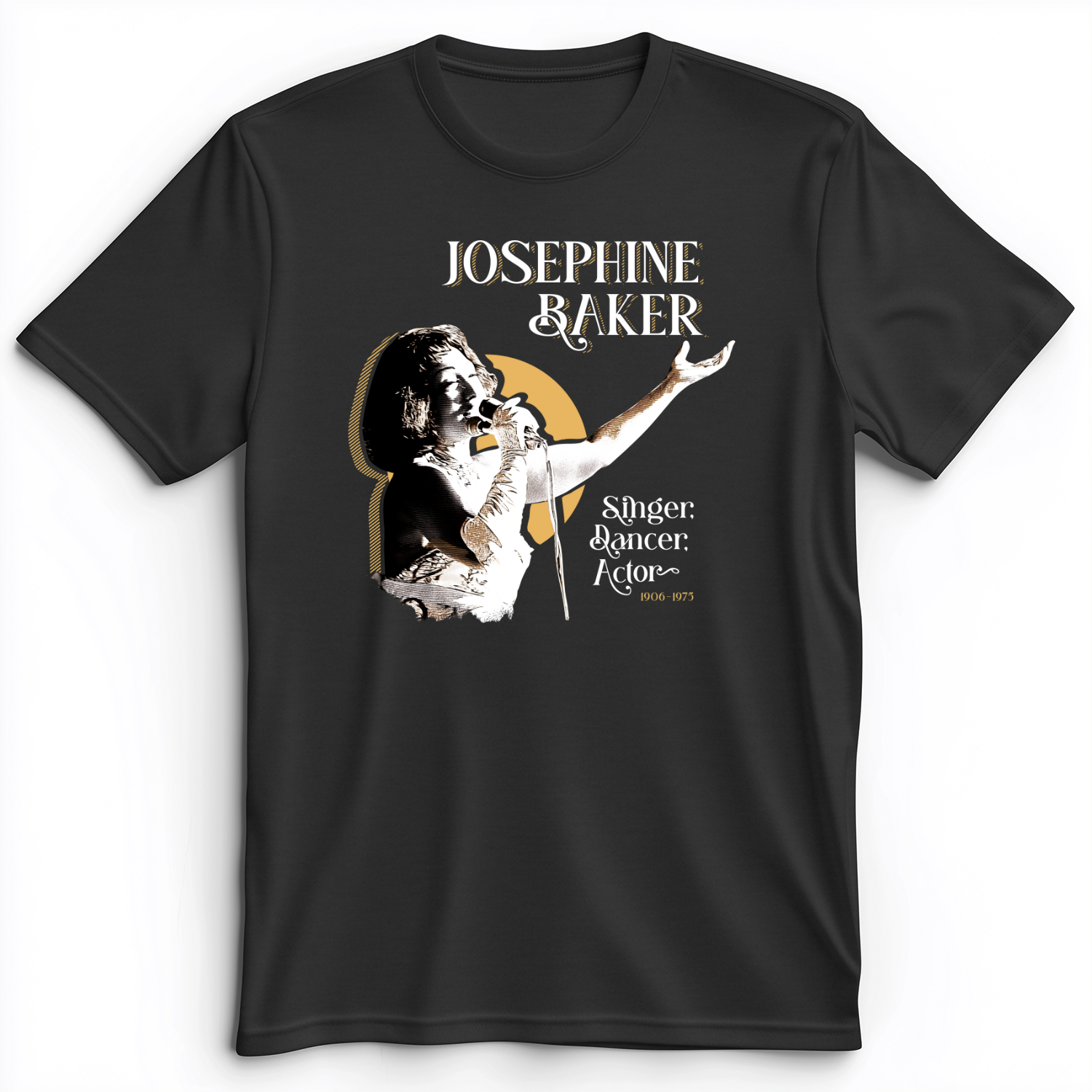 Josephine Baker Premium Tee Dark Grey Heather / S