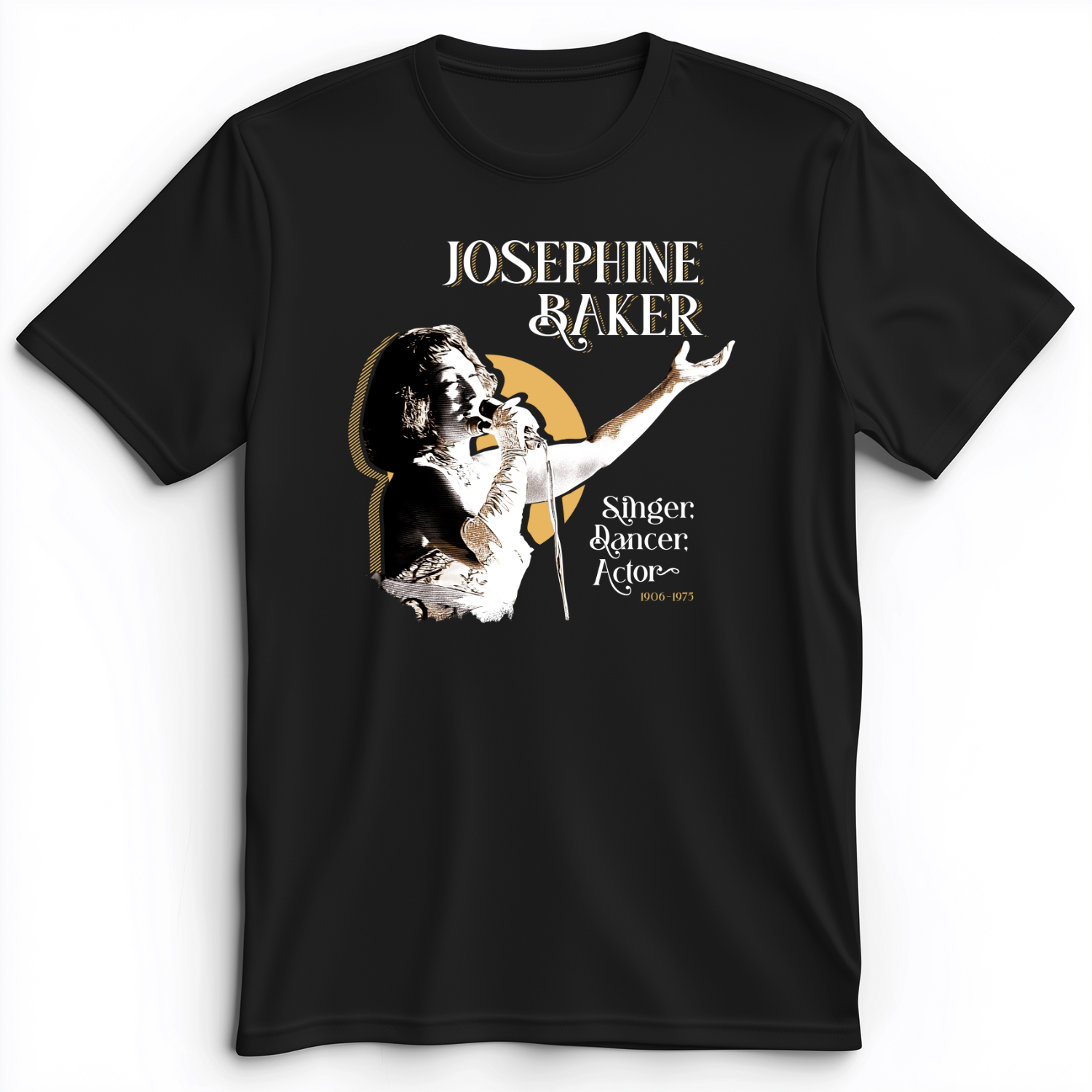 Josephine Baker Premium Tee Black / S