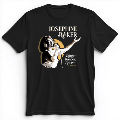 Josephine Baker Premium Tee Black / S