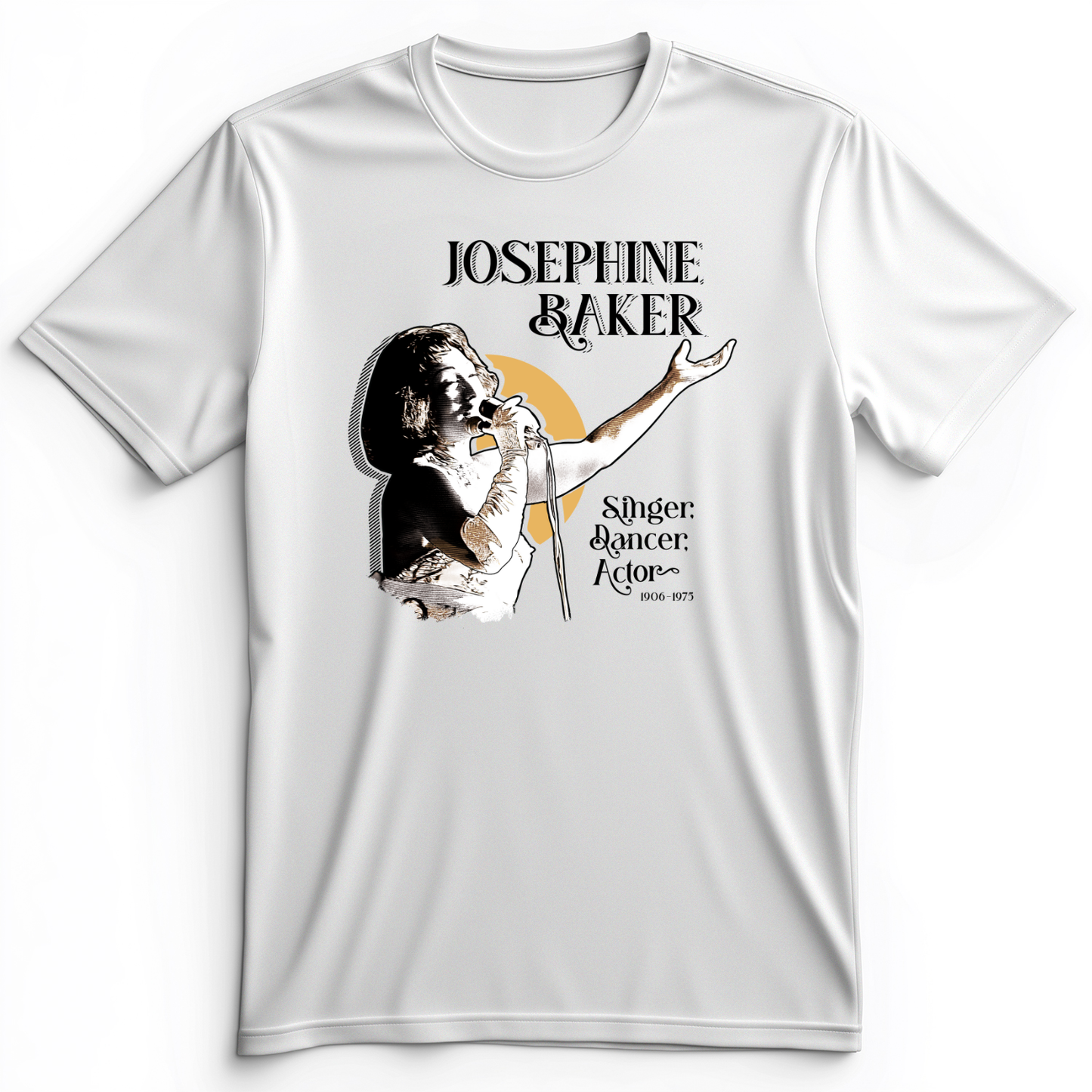 Josephine Baker Premium Tee White / S