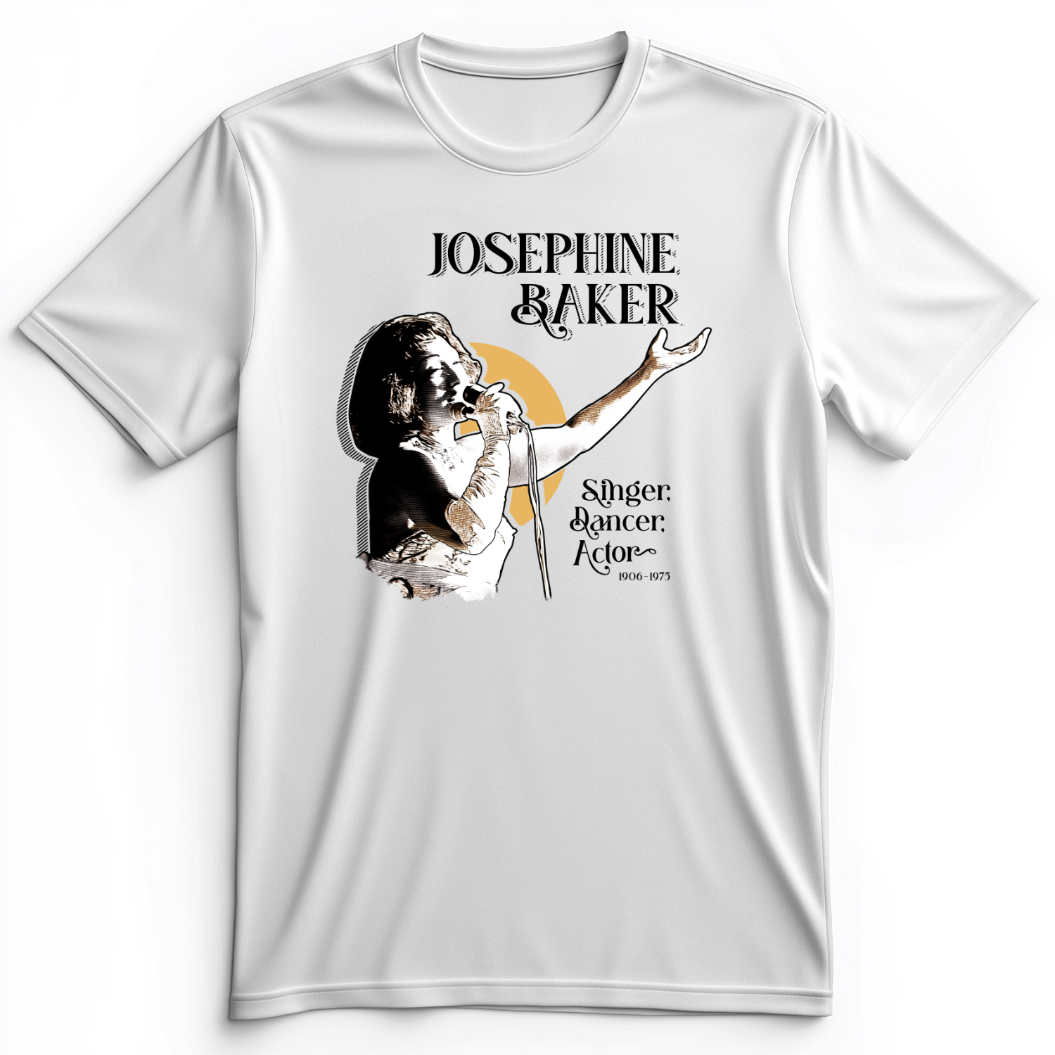 Josephine Baker Premium Tee White / S