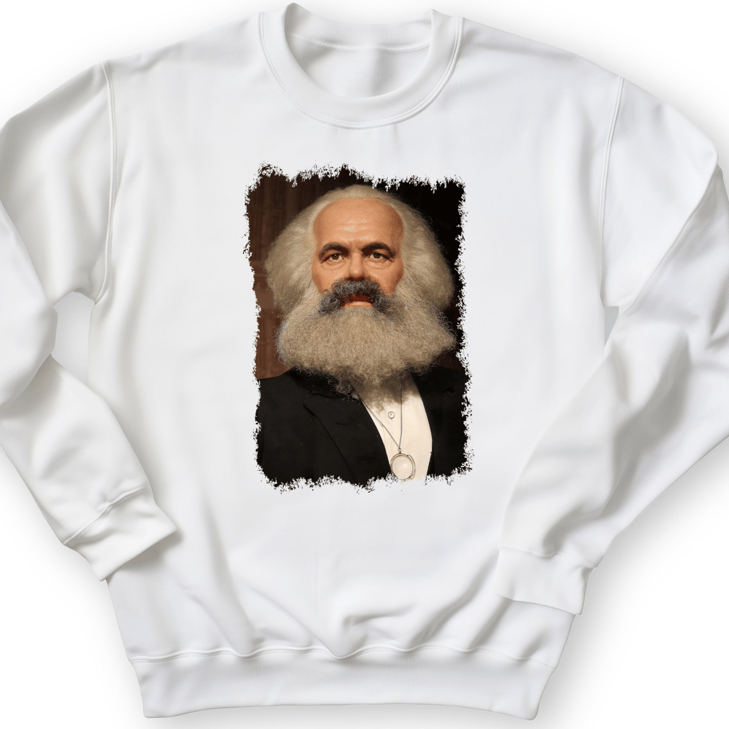 Karl Marx Crewneck White / S
