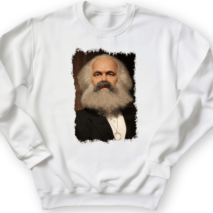 Karl Marx Crewneck White / S