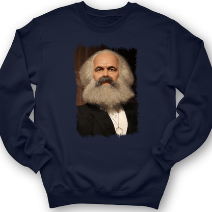 Karl Marx Crewneck Navy / S
