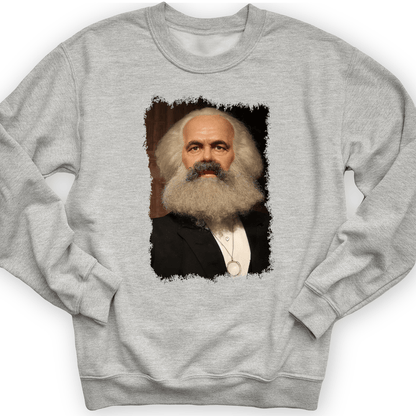 Karl Marx Crewneck Sport Grey / S