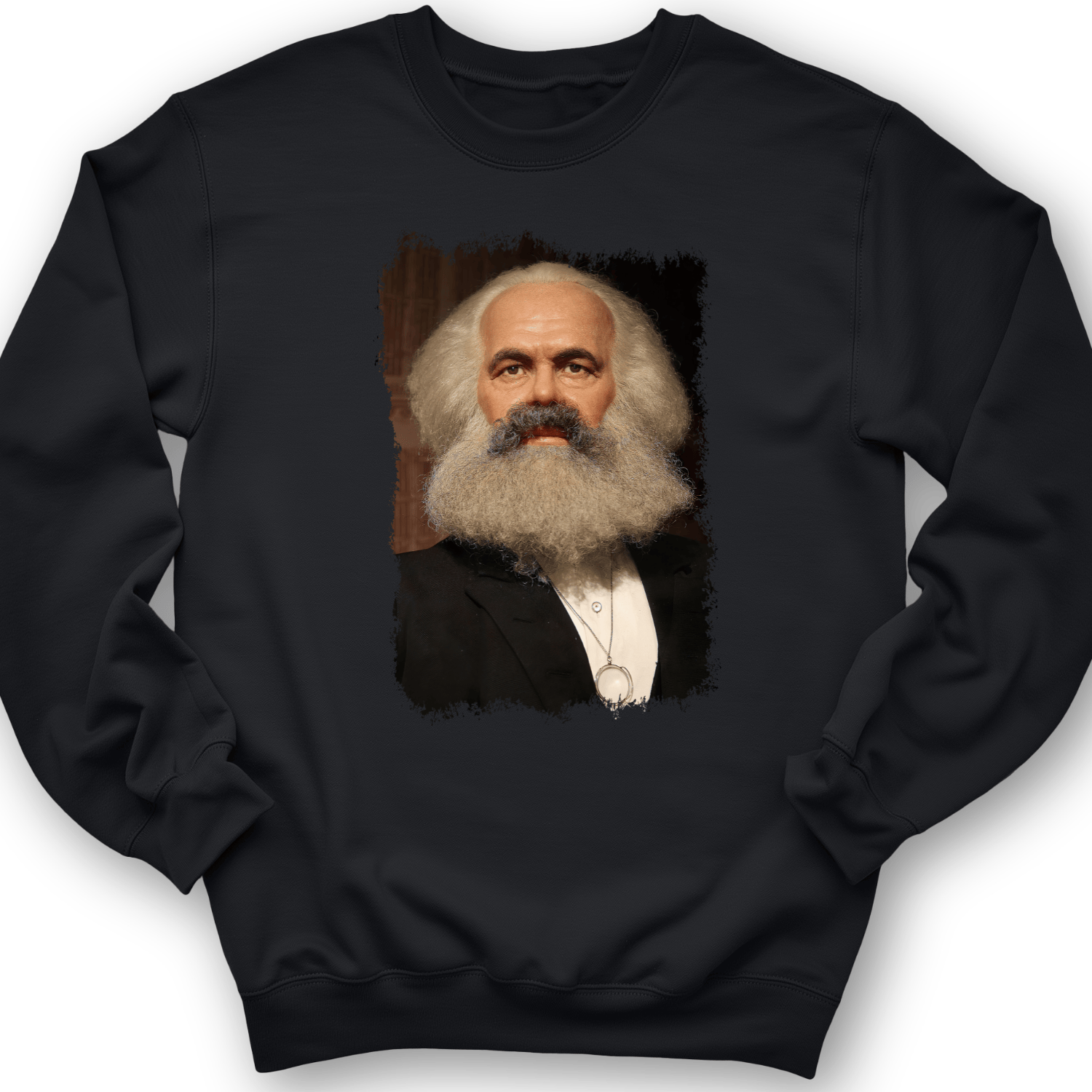 Karl Marx Crewneck Black / S