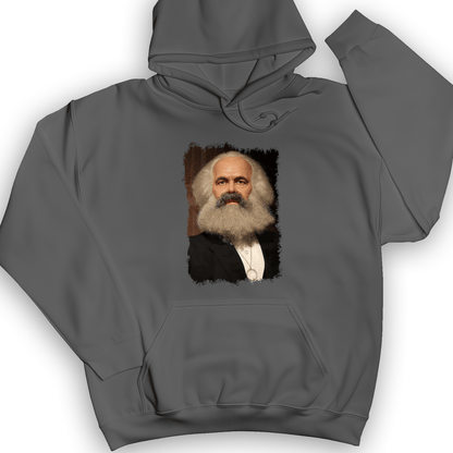 Karl Marx Hoodie Charcoal / S