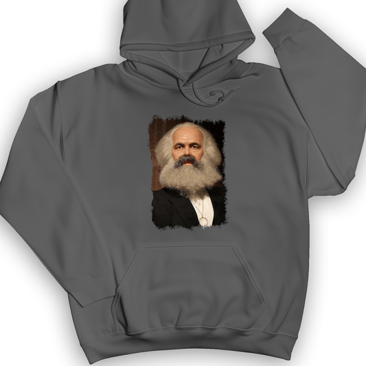 Karl Marx Hoodie Charcoal / S