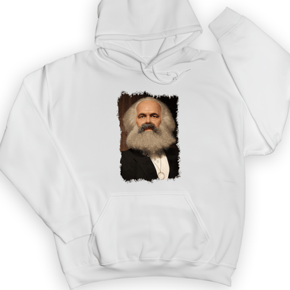 Karl Marx Hoodie White / S