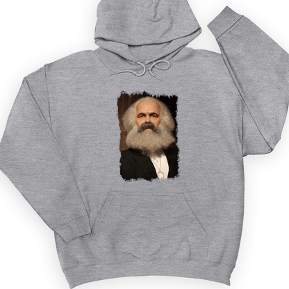 Karl Marx Hoodie Sport Grey / S