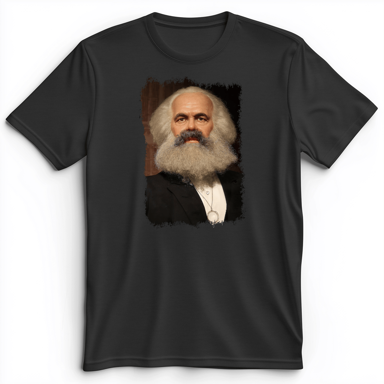 Karl Marx Premium Tee Dark Grey Heather / S