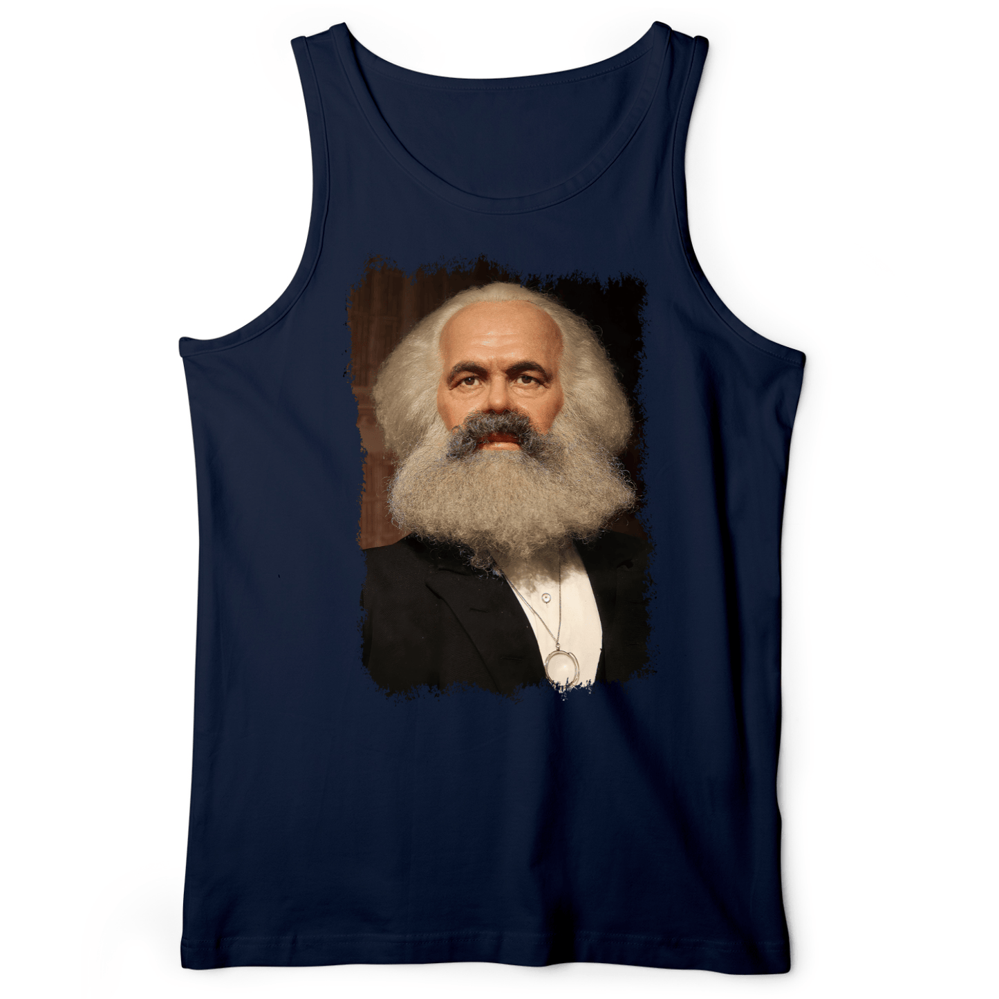 Karl Marx Tank Navy / XS