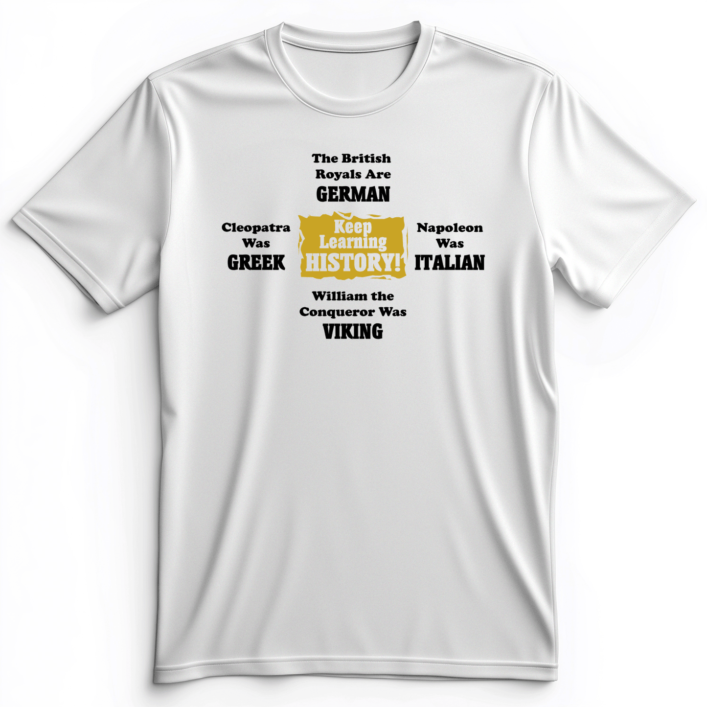 Keep Learning History Premium Tee White / S