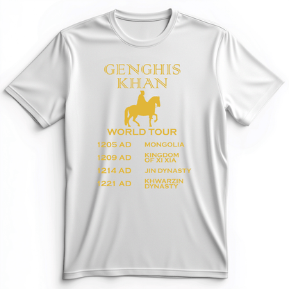 Khan World Tour Premium Tee White / S