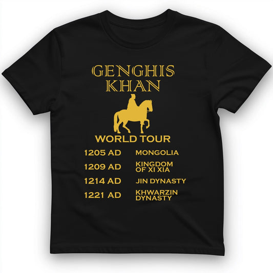 Khan World Tour T-Shirt Black / S