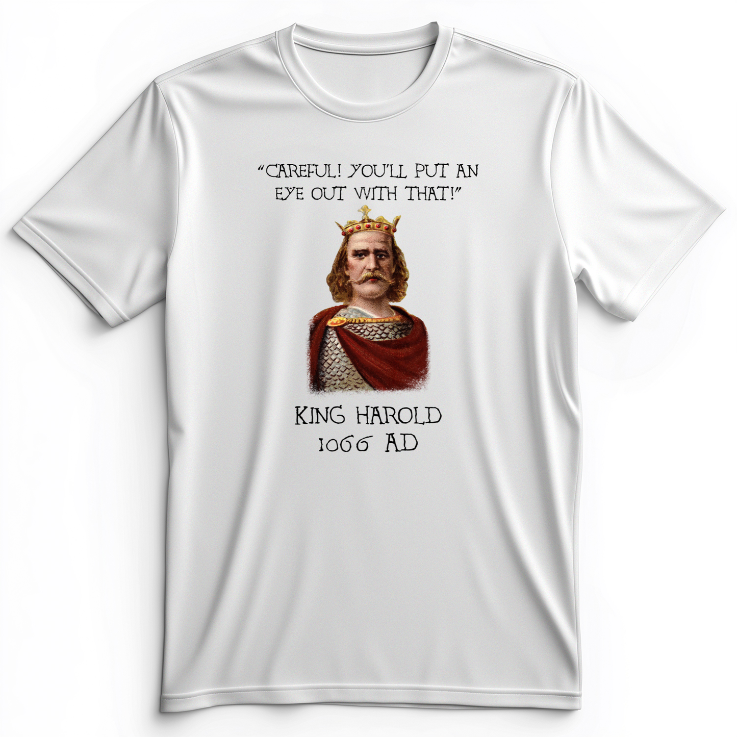 King Harold - Take Your Eye Out Premium Tee White / S