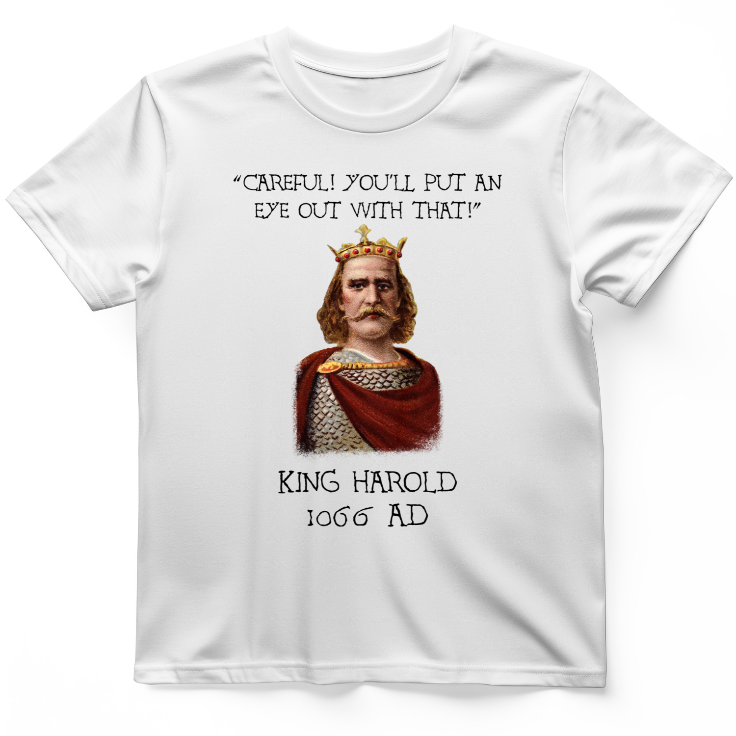 King Harold - Take Your Eye Out T-Shirt White / S
