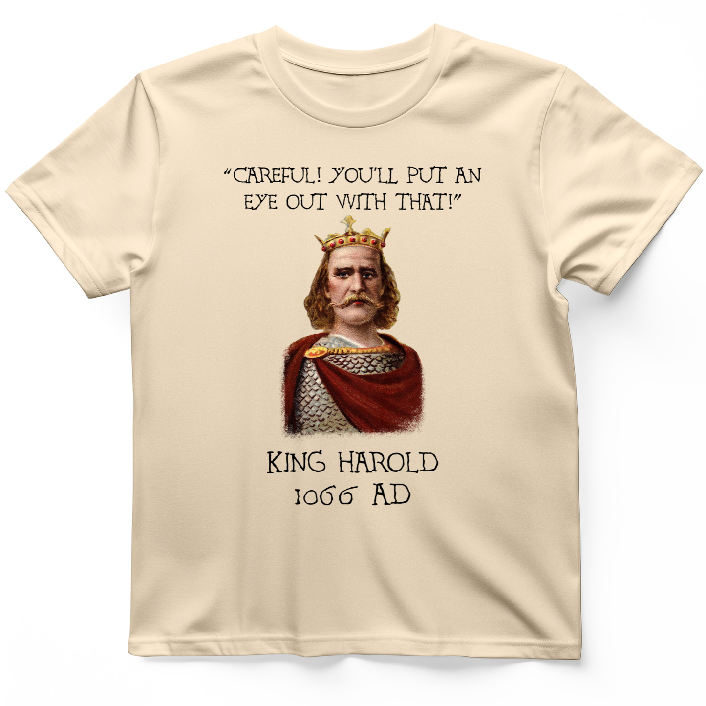 King Harold - Take Your Eye Out T-Shirt Natural / S