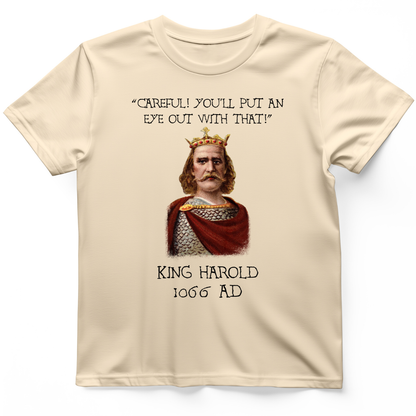King Harold - Take Your Eye Out T-Shirt Natural / S