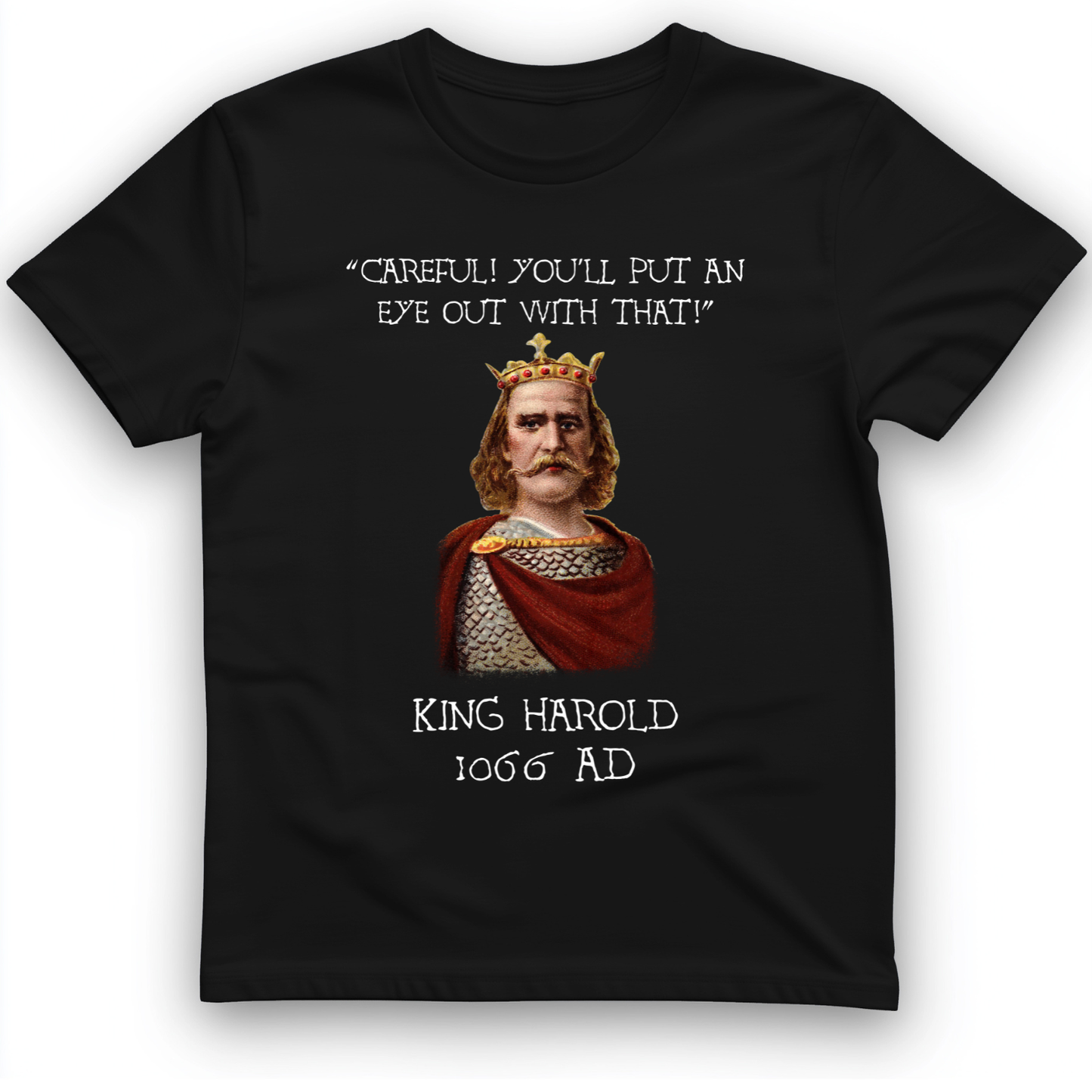 King Harold - Take Your Eye Out T-Shirt Black / S