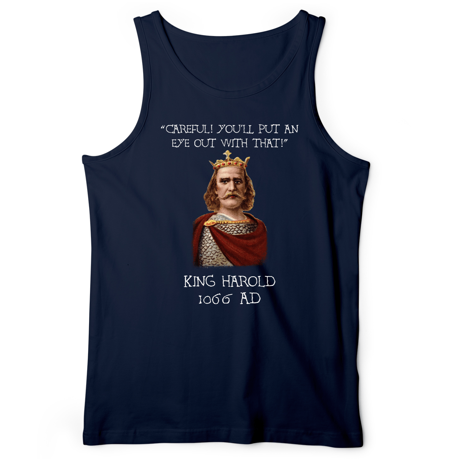 King Harold - Take Your Eye Out Tank Navy / XS