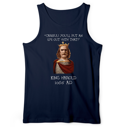 King Harold - Take Your Eye Out Tank Navy / XS