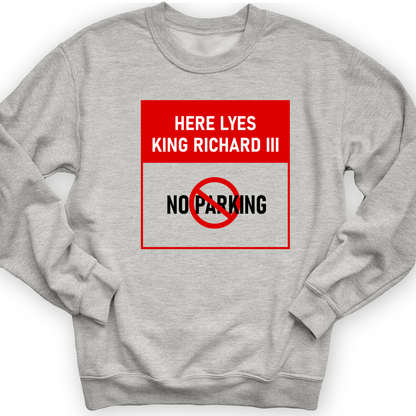 King Richard III Crewneck Sport Grey / S