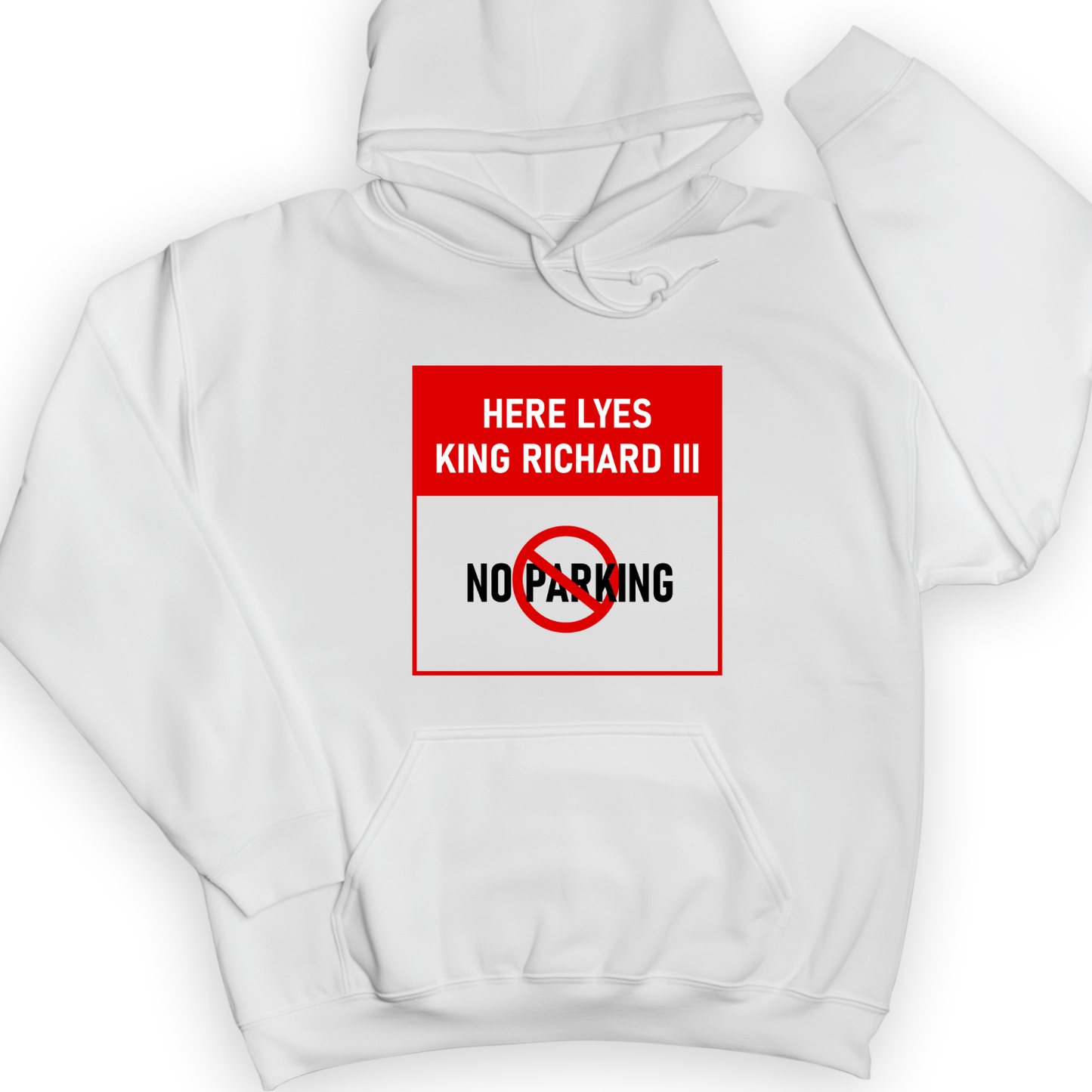 King Richard III Hoodie White / S